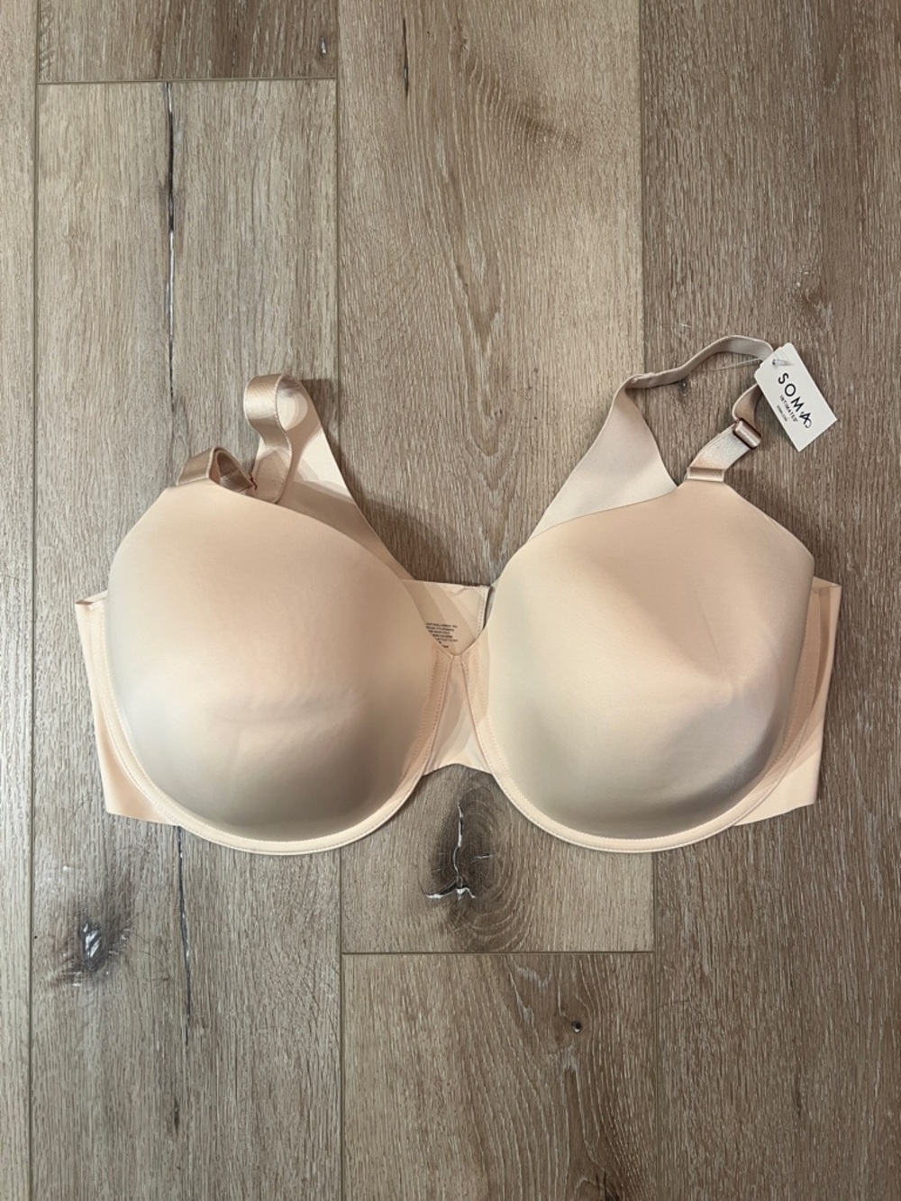 Soma - Vanishing 360 Perfect Coverage Bra with Underwire Support, NEW WITH TAGS
